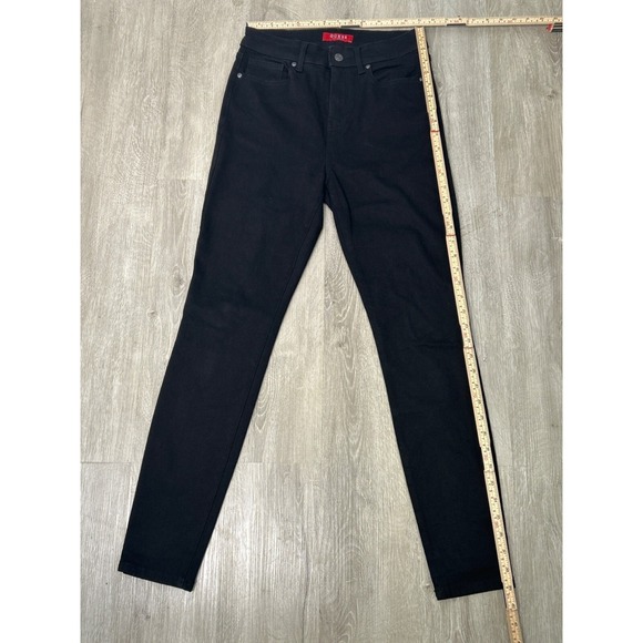Guess Black High Rise Skinny Jeans Classic Style Modern Fit Women's size 28‎ - Picture 1 of 11
